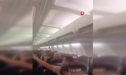 İran’da yolcu uçağında korku dolu anlar: Kabin tavanı yolcuların üzerine çöktü!