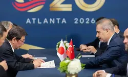 Bakan Fidan, Atlanta'da Japon Mevkidaşı Motegi ile görüştü