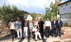 Hatice’nin dedesine giden yol asfaltlandı