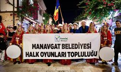 Manavgat'ta Halk Dansları Festivali coşkusu