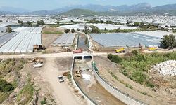 Kumluca'da sel ve taşkınlara önlem