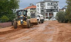 Kepez'de yol çalışmaları hızlandı