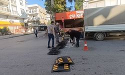 Manavgat'ta o kavşak için önlem çalışmaları