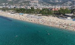 Alanya'da ekim ayında deniz keyfi
