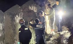 Alanya Kalesi'nde mahsur kalan 3 Rus kurtarıldı