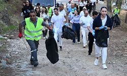 Kemer'de çevre temizliği etkinliği