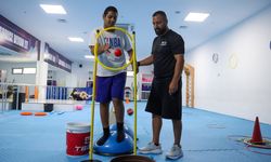Özel gereksinimli bireylere uzman eğitmenler eşliğinde spor