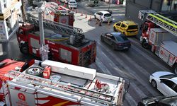 Vakıf binasında yangın