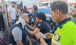 Kırmızı ışık ihlali yapan kamyonet ortalığı savaş alanına çevirdi: 2 yaralı