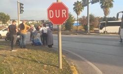 Manavgat'ta otel servisi ile motosiklet çarpıştı: 1 yaralı