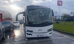 Manavgat'ta zincirleme kaza: 4 kişi yaralandı