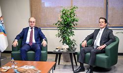 Defterdar Karayılan, Başkan Çandır'ı ziyaret etti