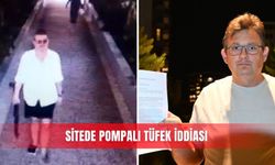Sitede pompalı tüfekle tehdit iddiası