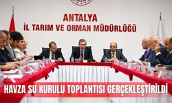 HAVZA SU KURULU TOPLANTISI GERÇEKLEŞTİRİLDİ