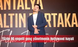 Yüzde 90 engelli genç yönetmenin Hollywood hayali