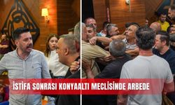 İstifa sonrası Konyaaltı Meclisi’nde arbede