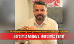 Vural Bilgili sessizliğini bozdu: ‘Derdimiz Antalya, derdimiz esnaf’