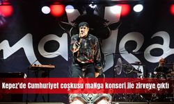 Kepez'de Cumhuriyet coşkusu maNga konseri ile zirveye çıktı