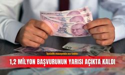 İşsizlik maaşında acı tablo: 1,2 milyon başvurunun yarısı açıkta kaldı