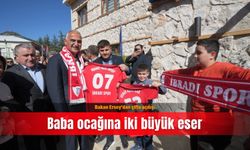 Bakan Ersoy’dan çifte açılış: Baba ocağına iki büyük eser