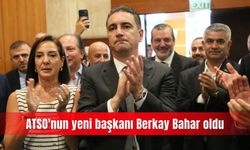 ATSO'nun yeni başkanı Berkay Bahar oldu