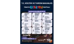 Antalya Kültür Yolu Festivali 31 Ekim'de başlıyor