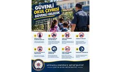 Antalya'da 'Güvenli Okullar' projesinde tedbirler arttırıldı