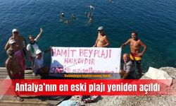Vatandaşın tepkisi sonuç verdi: Antalya’nın en eski plajı yeniden açıldı