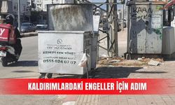 Kaldırımlardaki engeller için adım