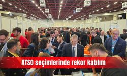 ATSO seçimlerinde rekor katılım