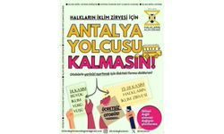 COP31’e alternatif "Halkların İklim Zirvesi" Antalya’da toplanıyor