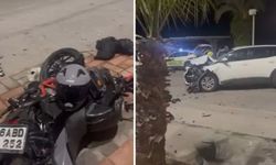 Alanya'da otomobil ile motosiklet çarpıştı: 1 ölü, 1 yaralı