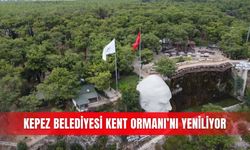 Kepez Belediyesi Kent Ormanı’nı yeniliyor