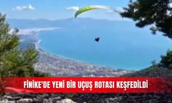 Finike'de yeni bir uçuş rotası keşfedildi