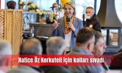 Hatice Öz Korkuteli için kolları sıvadı