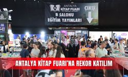 Antalya Kitap Fuarı’na rekor katılım