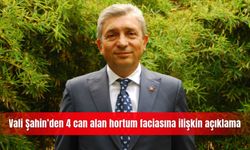 Vali Hulusi Şahin’den 4 can alan hortum faciasına ilişkin açıklama