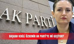 Başkan Vekili Özdemir Ak Parti'ye mi geçiyor?