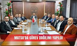 Manavgat Ticaret ve Sanayi Odası'nda görev dağılımı yapıldı
