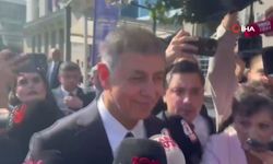 Cemil Tugay, AK Parti Genel Merkez binasına geldi