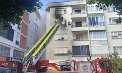 Kumluca'da ev yangını