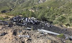 Manavgat'ta TIR uçurumdan yuvarlandı