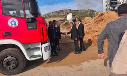 HÜDA PAR facianın yaşandığı şantiyede incelemelerde bulundu