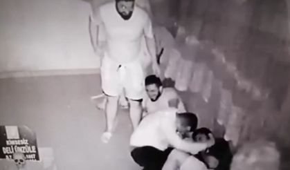 Pehlivanlar korku evinde güldürdü