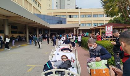 Akdeniz Üniversitesi Hastanesi Acil Bölümü'nde yangın