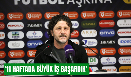 Fatih Tekke: 11 haftada büyük iş başardık