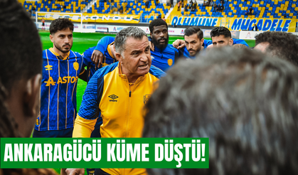 Ankaragücü küme düştü! Gözyaşları sel oldu