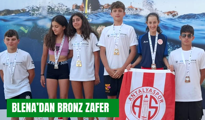 Blena’dan bronz zafer