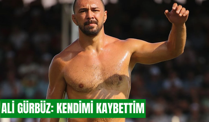 Ali Gürbüz: O an kendime hakim olamadım