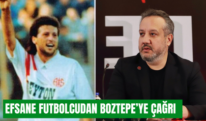 Efsane futbolcudan Sinan Boztepe’ye çağrı